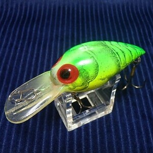 オールド ストーム スペシャルカラー ウイグルワート Pre Rapala SPECIAL COLOR WIGGLE WART SV-SP55 Hot Green Crawfish on Chartreuse !