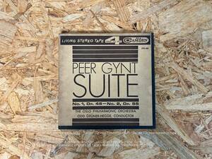 ＜再生確認済み＞「 GRIEG : PEER GYNT SUITE / ODD GRUNER HEGGE 」　オープンリール　７号　ミュージック　テープ　グリーグ　ヘッゲ