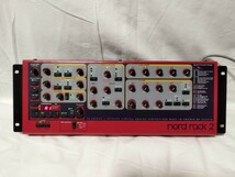 モリダイラ正規品 Clavia nord rack2 アナログモデリングシンセ 音源モジュール synthesizer 現状品 検索用 シンセ DTM DAW 3 _画像1