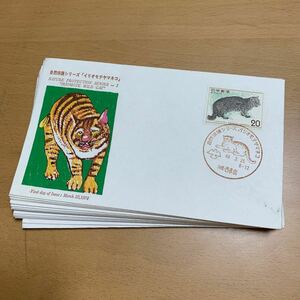 初日カバー 自然保護シリーズ郵便切手　20種完　昭和49年~53年発行　20枚まとめ