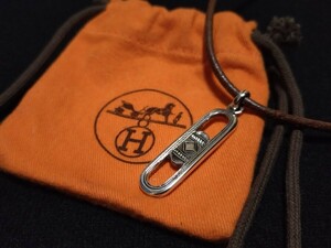 【HERMES】最終価格/Tuareg/希少エルメスSILVER925製手彫りトゥアレグネックレス