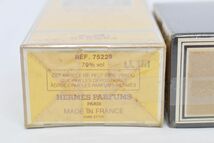 (745S 0307M18) 1円～ 未開封 Herms エルメス 香水 2箱セット カレーシュ 7.5ml アトマイザー 6.5ml パルファム 正規品_画像4