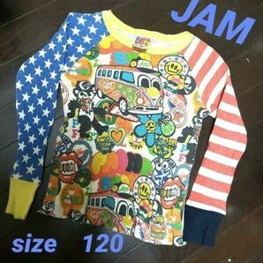 JAM×DEADBEAR ロングTシャツ　キッズsize120　グレイトフルデッドベア