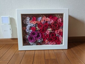  preserved flower box picture frame 