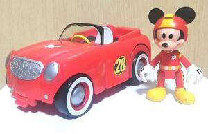 ミッキーマウスとロードレーサーズ　レーシングカー　ホット・ロッド　IMC TOYS　変形おもちゃ　ミニカー　ディズニー
