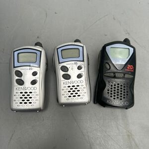 中古品　KENWOOD トランシーバー 無線機 DEMITOSS20/3点セット