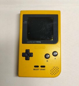 【現状品】『3-244』Nintendo 任天堂 GAMEBOY pocket ゲームボーイポケット MGB-001 イエロー