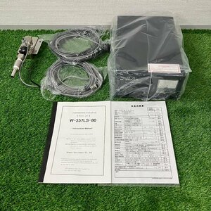 【開封済未使用品】『3-336』本多電子 超音波洗浄発振機 ULTRASONIC CLEANER パルスジェット W-357LS-80