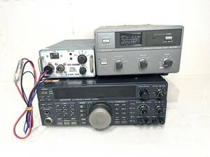 ★☆　3点セット　KENWOOD TS-690 UTV-2400BIP AT-250 等 現状品 無線機 　★☆