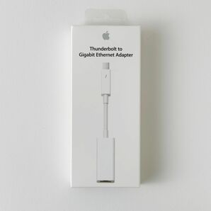 新品 Apple Thunderbolt - ギガビットEthernetアダプタ　MD463ZM/A