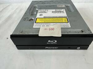 I-100 ★激安 Blu-ray ドライブ DVD デスクトップ用 Pioneer BDR-S05XLB 2010年製 Blu-ray、DVD再生確認済み