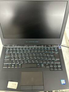 I-76 ★ノートPC DELL デル ALIENWARE 13 R3 P81G001 エイリアンウェア 本体のみ 13.3型 ブラック ノートパソコン OS無　ジャンク