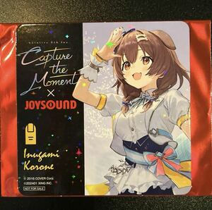 ホロライブ 超レア ホログラム コースター戌神ころね JOYSOUND 第1弾