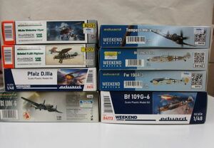 @ab【梱120】eduard 1/48 Bristol F.2B Fighter SE.5a Wolseley Viper Bf 110C-6 他 航空機 プラモデル まとめ