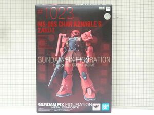 #k25【梱100】バンダイ FIX METAL COMPOSITE シャア専用 ザクⅠ