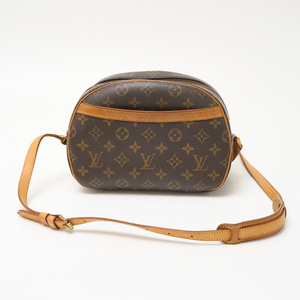 LOUIS VUITTON ルイヴィトン ブロワ M51221 クロスボディ ショルダーバッグ モノグラム・キャンバス×レザー ブラウン×ゴールド金具