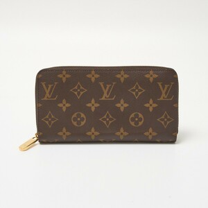 LOUIS VUITTON ルイヴィトン ジッピー・ウォレット M42616 ロングウォレット 長財布 モノグラム・キャンバス×レザー ブラウン×ゴールド