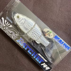 UOYA オリカラ ジョインテッドクロー ラチェット 144 ガンクラフト 極カラー FAIANT GLOW SHAD