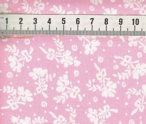★ちょこっと 国産コットン ＫＥＩ ＦＡＢＲＩＣ Ｏｌｄ Ｇｏｏｄ Ｄａｙｓ フラワー ピンク サイズ約３０cm×１１０cm ｈ-３93