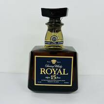 15021/【未開栓】SUNTORY WHISKY ROYAL プレミアム15年 サントリー ウイスキー ローヤル 700ml 43% 洋酒_画像1