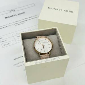 MICHAEL KORS マイケルコース MK-2859 3針 QZ クオーツ 電池式 腕時計 レディース 女性用 訳あり品 箱 説明書 保証書付き おしゃれ 1689