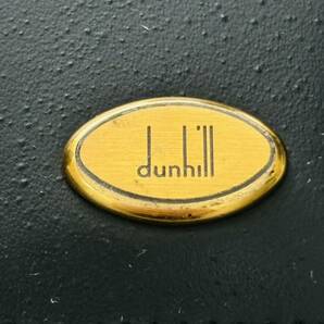 Dunhill ダンヒル 小銭 コイン ケース 入れ物 コンパクト 財布 ボタン式 ブランド ロゴ ブラック 黒色 おしゃれ 外箱 保存袋付き 1725の画像3