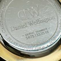 DANIEL WELLINGTON ダニエル ウェリントン K35RW02 3ATM 3気圧 防水 日常生活防水 2針 QZ クオーツ 電池式 腕時計 ファッション 1726_画像9