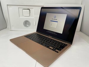 M353【美品】 充放電回数142回 MacBook Air 2020 13インチ SSD 256GB 1.1GHz Intel Core i3 MWTL2J/A