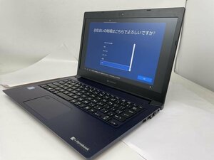 WIN925【ジャンク品】 dynabook S6 P1S6LPBL 256GB 8GB intel core i5-8250U 1.60GHz　/100
