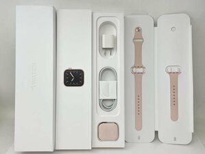 U663【ジャンク品】 Apple Watch Series5 GPS + Cellular 40mm　ゴールドアルミニウムケース スポーツバンド