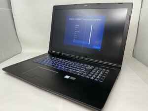 WIN179【ジャンク品】 ドスパラ GALLERIA GKF1050TNF ゲーミングPC 1TB/275GB 16GB intel core i7-7700HQ 2.80GHz　/100