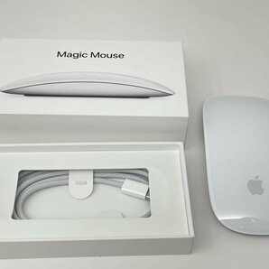 U587【美品】 Apple 純正 Magic Mouse Mukti-Touch対応 MK2E3J/A マジックマウス A1657 ホワイトの画像1