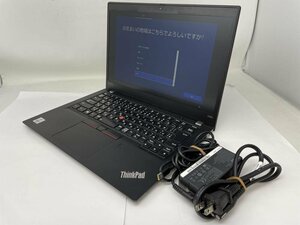 WIN49【一部ジャンク品】 Lenovo ThinkPad X390 TP00106A 512GB 8GB intel core i5-10210U 1.60GHz　/100