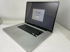 M835【一部ジャンク品】 充放電16回 MacBook Pro Early 2011 17インチ 750GB 16GB 2.26GHz Intel Core i7 /100