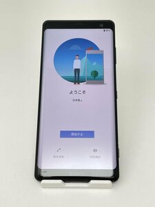 U503【ジャンク品】 Xperia XZ3 801SO softbank ブラック