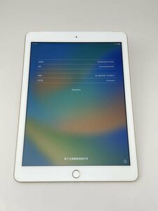 U215【美品・制限○　白ロム】 iPad 第5世代 32GB docomo ゴールド