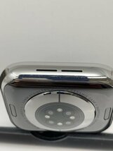 U294【動作確認済】 Apple Watch Series6 GPS + Cellular 44mm　シルバー ステンレス スポーツバンド M09D3J/A　A2376 バッテリー92％_画像9
