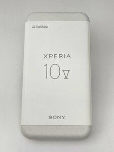 U659【新品・制限○　白ロム】 Xperia 10 V A302SO softbank SIMロック解除済 SIMフリー ホワイト