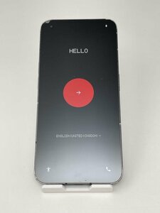 U166【ジャンク品】 Nothibg Phone(1)　8/128GB SIM ブラック