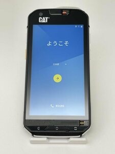 J139【動作確認済】 CAT S60 SIMフリ－ ブラック