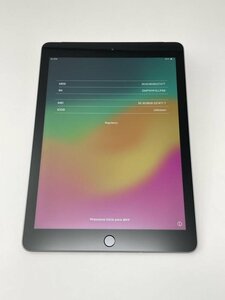 K222【美品・制限○　白ロム】 iPad 第6世代 9.7インチ 32GB docomo スペースグレイ