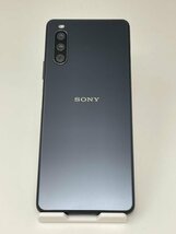 962【ジャンク品】 Xperia10 Ⅲ SOG04 au ブラック_画像2