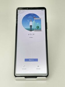 121【ジャンク品】 Xperia10 Ⅲ SOG04 au ブラック