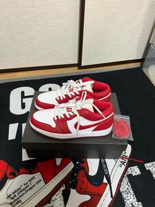 Nike Air Jordan 1 Low "Gym Red/ White"ナイキ エアジョーダン1 ロー"ジムレッド/ホワイト
