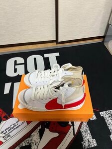 Nike Blazer Mid 77 Jumbo "White Habanero Red"