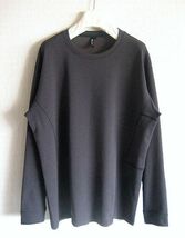 定価16,500円 Poutnik by Tilak DelTee L/S with pocket 高機能ニット素材 DELTA 軽量ストレッチ ポケット付き カットソー Black_画像2