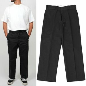 美品 OVY オヴィー Standard Cotton Work Pants black スタンダード コットン ワークパンツ XL