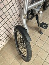 【ヴィンテージ1円〜】英国　STRIDA ストライダ　折り畳み自転車　アルミフレーム　16インチ_画像8