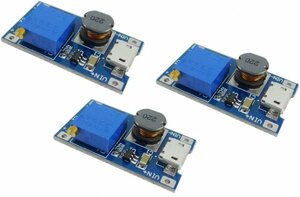  напряжение изменение модуль DC-DC pressure MT3608 DC-DC pressure конвертер 2A ввод 2V~24V мощность 5~28V источник питания pressure модуль 3 шт. комплект немедленная уплата 