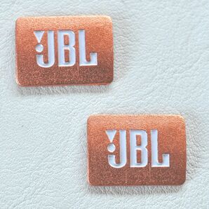 ★ JBL スピーカーロゴ プレート エンブレム ステッカー2枚 A ★の画像2